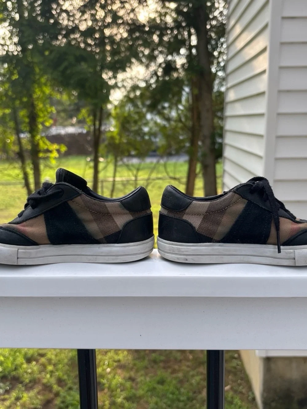 Burberry toddler sneakers